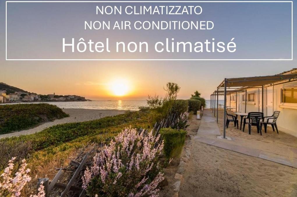 L'Escale Plage Algajola  Exterior foto